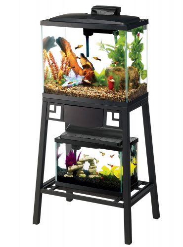 Aqueon Forge Metal Aquarium Stand