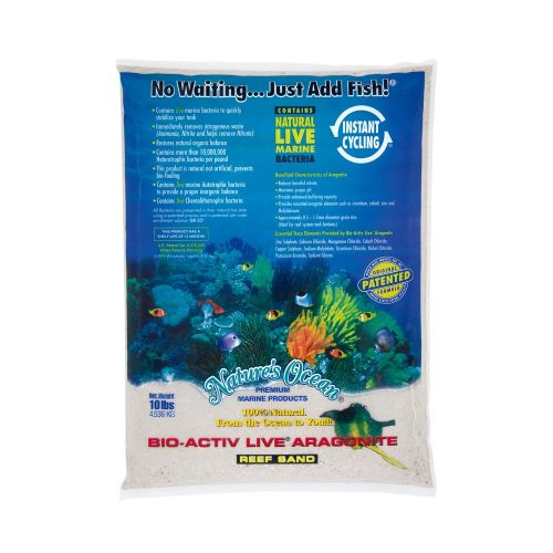 Natures Ocean No 0 Bio-Activ Live Aragonite Live Sand for Aquarium