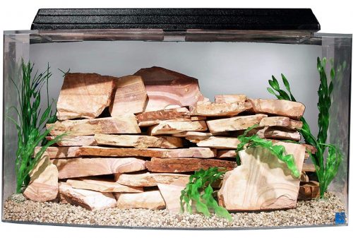 SeaClear 46 gal Bowfront Acrylic Aquarium Combo Set