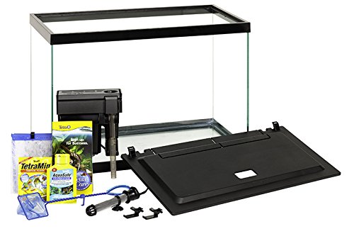Tetra ColorFusion Aquarium 20 Gallon Fish Tank Kit Includes LED Lighting and Decor
