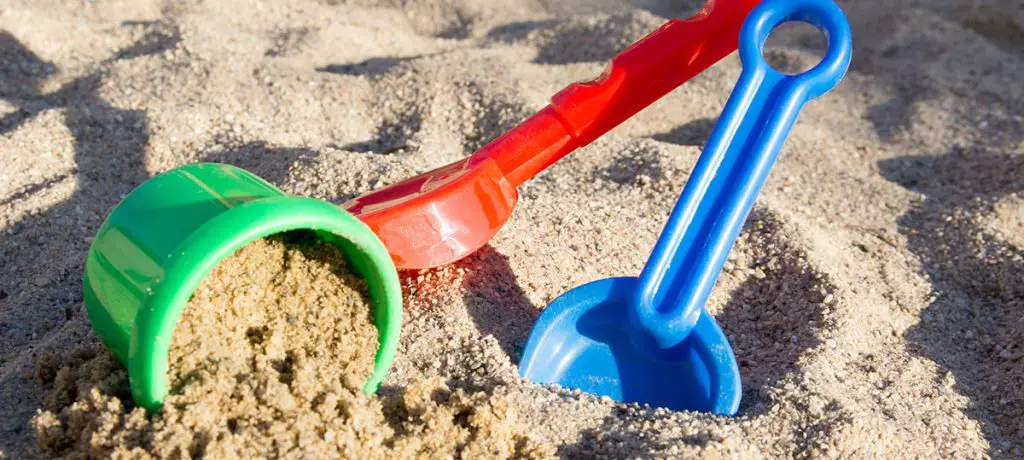 toys in play sand