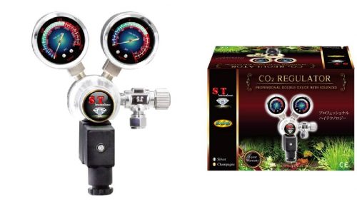 S.T. International Aquarium 2-Gauge Professional CO2 Regulator
